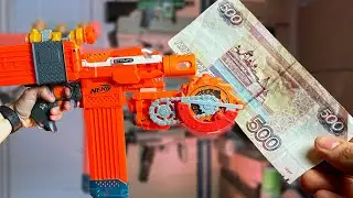 Бедный нёрфер прокачивает бластер страйф за 500 рублей