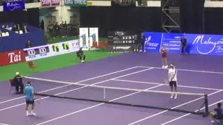 Matt Wilander & Goran Ivanisevic Joke around Anna Kournikova