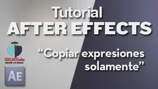 Copiar expresiones en After Effects