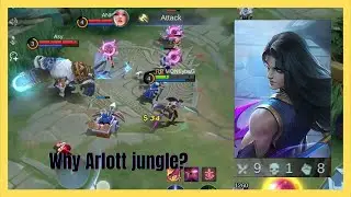 When you bring Arlott into the jungle | Arlott gameplay and build | Mobile Legends