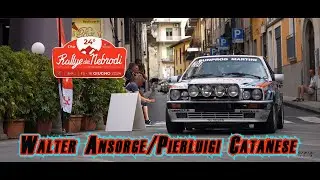 Rally dei Nebrodi 2024 - Walter Ansorge/Pierluigi Catanese (Lancia Delta)