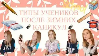 ТИПЫ УЧЕНИКОВ ПОСЛЕ ЗИМНИХ КАНИКУЛ