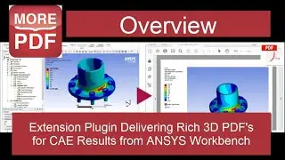 More-PDF ANSYS Plugin for 3D PDF Overview