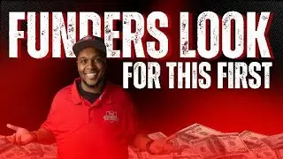 Funders Look For This First