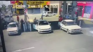Hijacking at Caltex garage -White VW Scirocco stolen | South Africa 2020