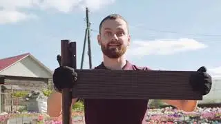 Как сделать высокие теплые и красивые грядки 