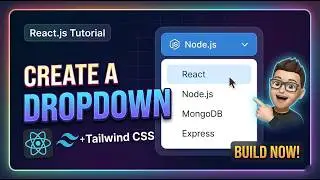 React js dropdown menu tutorial