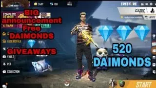 24k golden free fire big giveaway