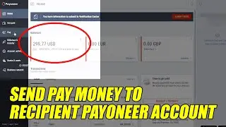 How To Send Pay Money To Recipient Payoneer Account English