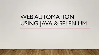 Web Automation - Tutorial 25  - getAttribute