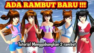 Tutorial Rambut Baru Di Sakura School Simulator Terbaru 2024 Cara menggabung 2 rambut sakura update