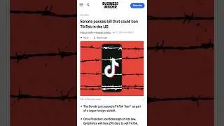 Tik Tok Ban Has Been Signed