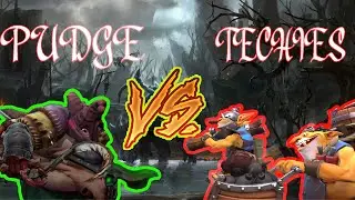 PUDGE VS TECHIS DOTA, НЕНАВИЖУ ИГРАТЬ ПРОТИВ ТЕЛЕГИ, NCS MUSIC