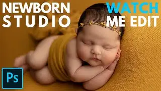Newborn Photography - Newborn Studio Collection Photoshop Actions Edit Tutorial 3