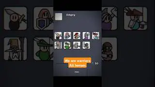 All heroes in game we are warriors 