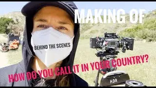 Atrás das câmeras de um filme nos EUA