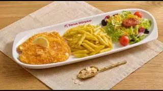 Tavuk Dünyası'ndan Bir İlk: Bademli Çıtır Schnitzel