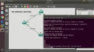 Routing RIP Version 2 Cisco in GNS3