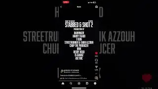 Shot & stabbed 2 track listing Benny the butcher x 38 spesh