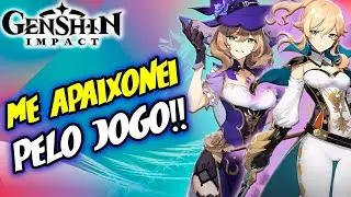 O JOGO DE MOBILE MAIS INCRÍVEL QUE JOGUEI! GENSHIN IMPACT