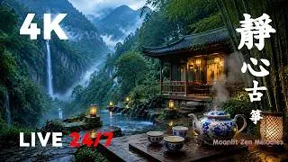 【4K・煙嵐古境】中國風療癒音樂｜超好聽的中國古典音樂 古箏、琵琶、竹笛、二胡｜安靜音樂 深度睡眠 冥想放鬆 - Healing Chinese Meditation Music