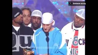 Eminem Receives Grammy Award From Diddy