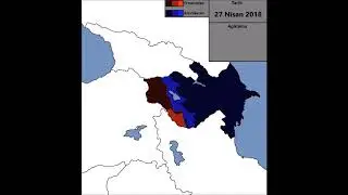 Alternatif Azerbaycan - Ermenistan Savaşı Her Gün [Mapping]