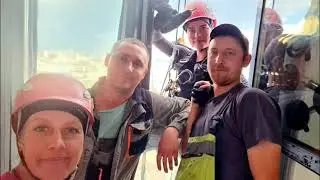 Монтаж стеклопакетов на ЖК Парк столиц