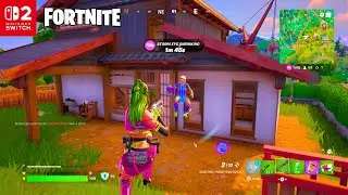 Fortnite on Nintendo Switch 2 Battle Royale Zero Build Full Match #84