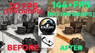 CSGO Low End PC | Lag & Stutter Fix | ▶144+FPS On Intel HD (Ultimate CSGO FPS Boost Guide -2022!)