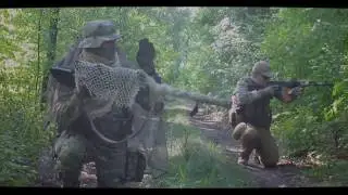 Sniper mission - military action short tactical training - 
