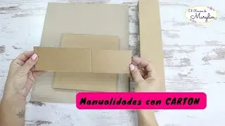 Portallaves de CARTON y DECOUPAGE