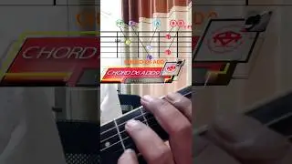 Guitar Chord D6 add9 (Tuning Open D)