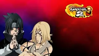 Byakugou Tsunade & CS1 Sasuke (w/ Purple Chidori) - NARUTO Ultimate Ninja HEROES 2 MOD