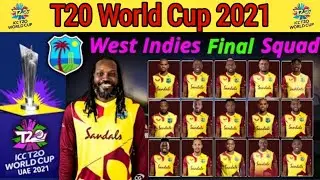 ICC T20 World Cup 2021 West Indies Team Best Squad. WI Team Squad for T20 World Cup. T20 WC 2021.
