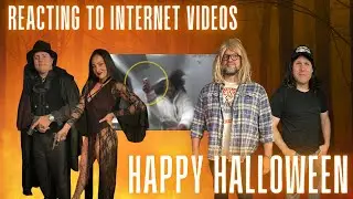 Reacting to Internet Videos! HAPPY HALLOWEEN