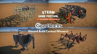 GearBlocks: Discord build contest winners - June 2020