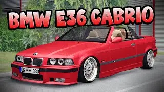 LFS - BMW E36 Cabrio İle Sanayi Haritasında Gezinti