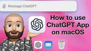 How to use ChatGPT for macOS