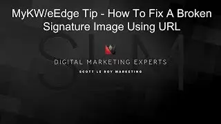 myKW Tip - How To Fix Broken Email Signature Image Using URL