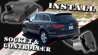 Audi Brake Controller and Trailer Socket - How to Install