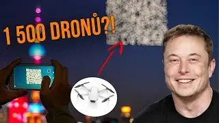 1 500 dronů ukazují reklamu ve vzduchu | Elon Musk jezdí na Cybertrucku | TechGrid #14