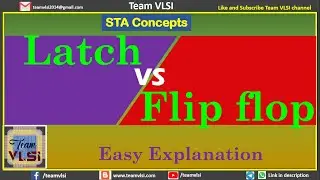 Latch and Flip Flops in ASIC Design