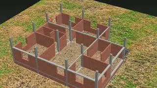 2 Bedroom, HOUSE PLAN 3BHK BIG BIG ROOM AND MORDEN KITCHEN VILLAGE HOUSE 2D AND 3D EXTERIOR DESIGN