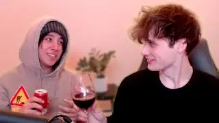 Quackity And Wilbur Soot Wine Stream 🍷