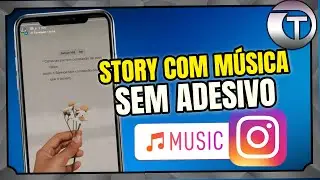 Como ESCONDER O ADESIVO DE MÚSICA no STORY do INSTAGRAM
