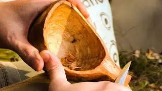 Kuksa Carving - Traditional Bushcraft | Sloyd