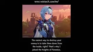Take your enemies down from the inside. | Eula | Genshin | VoiStock 