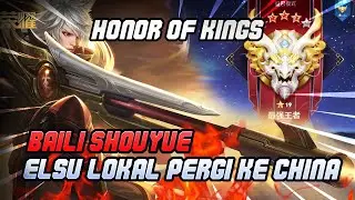 BAILI SHOUYUE! ELSU LOKAL COBA RANKED TINGGI DI SERVER CN CONQU *19! KACAU BGT WOI - HONOR OF KINGS