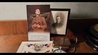WW1 Song Abide With Me Sung By Henry Burr. Remembering The Work Of Army Chaplains. Films And Photos.